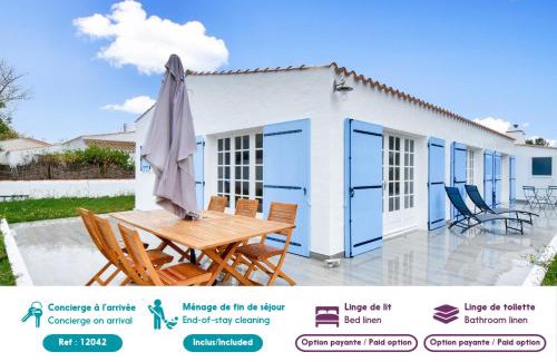 L'Epine House | À 650m de la plage, maison pour 6 adultes 1 enfant