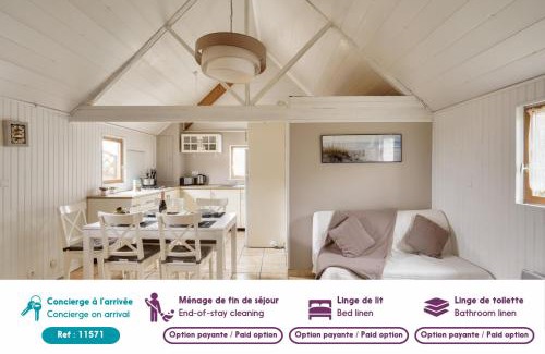 Loctudy Ski Chalet | À 800m de la plage, chalet cosy pour 4