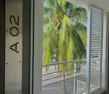 L'Ermitage-les-Bains Apartment | à deux pas du lagon bel appartement quartier très vivant à l'hermitage