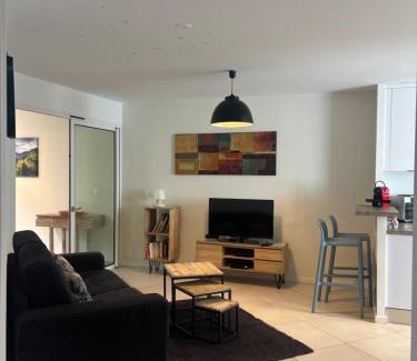 L'Ermitage-les-Bains Apartment | à deux pas du lagon bel appartement quartier très vivant à l'hermitage