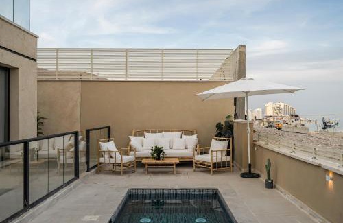 Neve Zohar Apartment | ריזורט האחוזה -מתחם וילה וסוויטות עם בריכה משותפת מול נוף ים המלח
