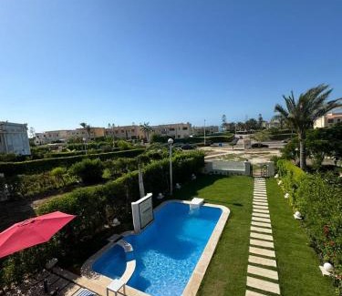 Marina El Alamein Villa | فيلا بمسبح خاص وتشطيب فاخر قرب البحيرة