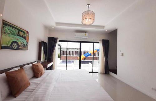Hua Hin House | บ้านสไลเดอร์ พูลวิลล่า หัวหิน 4 ห้องนอน ปาร์ตี้ดังได้