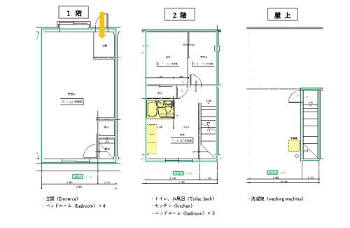 Kiho-cho Apartment | ゲストハウスサンパティオ