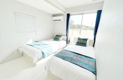 Shirahama Apartment | バブルハウス付き!白良浜徒歩10分!プール付き!BBQ雨でも可能!貸切!浅築5LDk