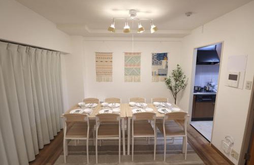 Namba Apartment | ポムドパン1003大阪中心街 道頓堀徒歩10分! 日本橋駅 徒歩10分 ホテルリネン使用