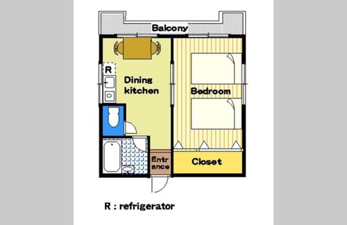 Daito Apartment | 主要駅まで1分の部屋