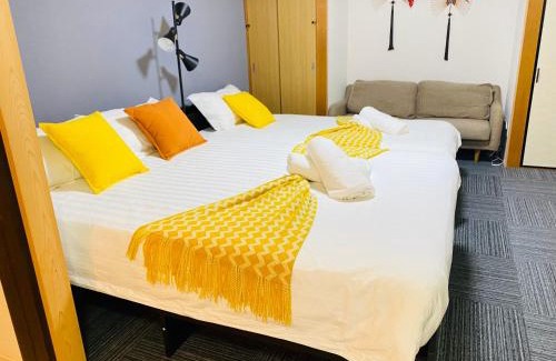 Shin-Osaka Apartment | 大阪民宿梅田淀川花b套