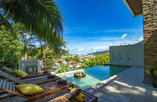 Patong Villa | 芭东海景 现代4卧别墅 私人泳池 绝美日落
