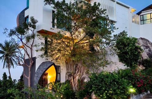 Bophut Villa | 苏梅岛观景台海景別墅Golden Coconut Villa 5 超级海景 私密泳池 接送服务