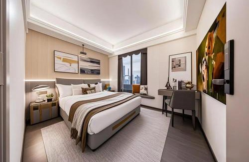 Tianhe Center Hotel | 颐程City View Hotel-广州太古汇珠江新城体育中心石牌桥地铁站店-广交会专享