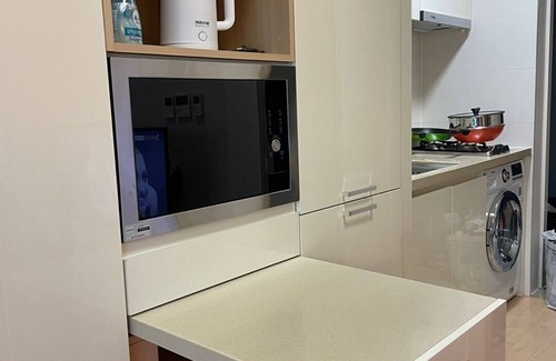 Songpa Apartment | 롯데월드 타워 호수n4면통창+정면꽉찬 뷰n흔하지않은주차지원n전기차 O