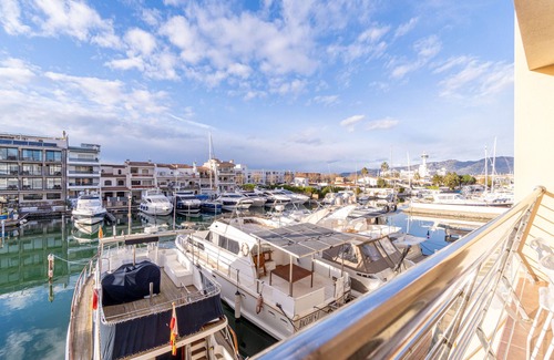 Empuriabrava Apartment | 0163-PORT SALINS Apartment with canal view