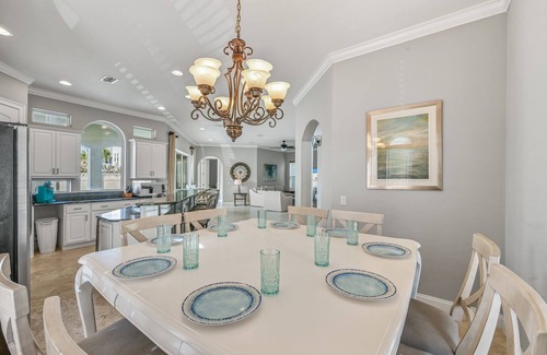 Emerald Waters Village House | 1/2 Block From Private Beach, 7 BR, Remodeled, Theater, Discounted Golf Cart