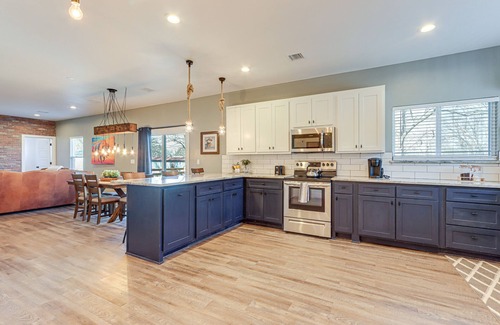 Afton House | 1/2 Mi to Grand Lake: Home w/Furnished Deck!
