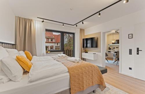 Sankt Martin Apartment | 1-2 Personen - Parkplatz - Fahrradgarage - Zentrum - Küche - Balkon - Klima