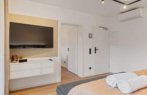 Sankt Martin Apartment | 1-2 Personen - Parkplatz - Fahrradgarage - Zentrum - Küche - Balkon - Klima