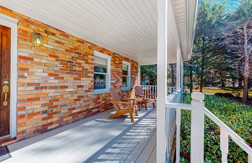 Brevard House | 1-acre dog-friendly home with mtn views, 2 porches - walk downtown