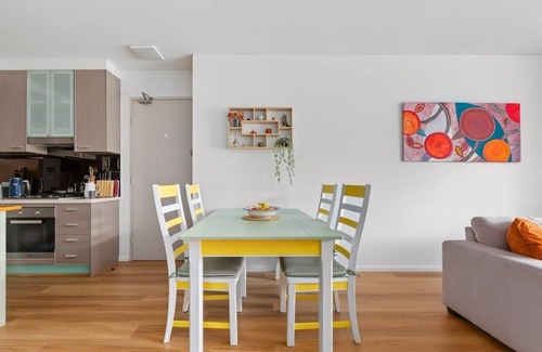 Rhodes Apartment | 1-Bed River-side with Pool & Sauna by Park & Shops