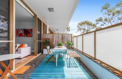 Rhodes Apartment | 1-Bed River-side with Pool & Sauna by Park & Shops