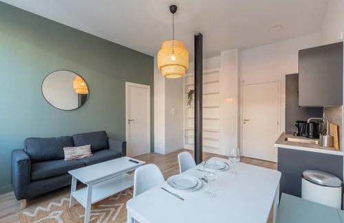 Tourcoing Apartment | 1 bedroom apartment in city center with parking