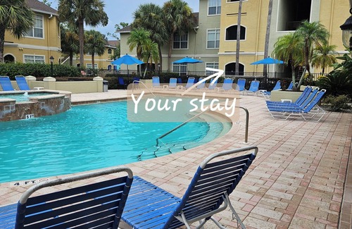 Clearwater Condo | 1 bedroom Retreat by the pool, ground floor luxury Awaits.
