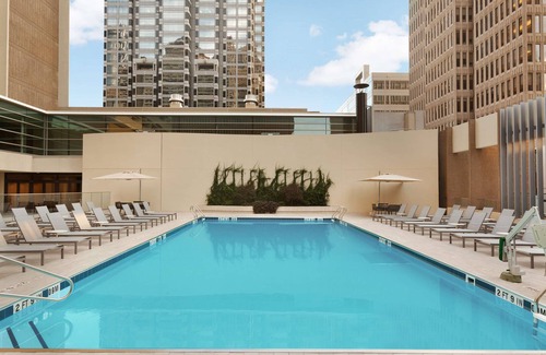 Peachtree Center Hotel | 1-Bedroom Suite at a 4⭐️ Hotel