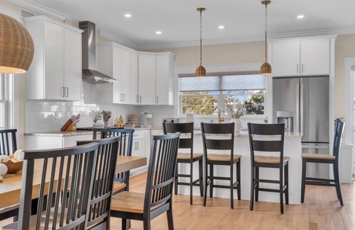 Ortley Beach House | 1 Block to Beach with Linens + Towels and Coffee Included