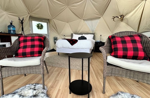 Hinton Cabin | #1 Dome - Jasper Gateway Glamping
