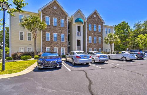 Vaught Apartment | 1 Mi to Beach Myrtle Beach Condo with Pool Access
