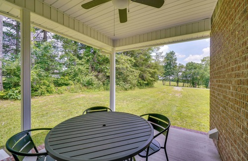 Crossville House | 1 Mi to Dtwn Crossville: Spacious Home w/Patio!