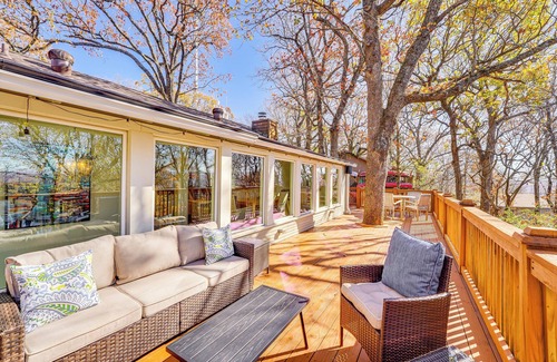 Fayetteville House | 1 Mi to Dtwn Fayetteville: Home w/Fenced Yard
