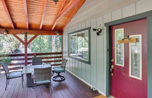 Crestline Cabin | 1 Mi to Lake: Crestline Cabin w/Deck + Gas Grill!