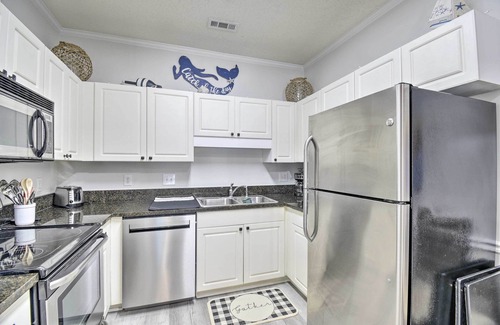Vaught Condo | 1 Mi to Myrtle Beach Access: Condo w/Resort Perks
