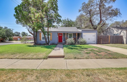Tech Terrace House | 1 Mi to Texas Tech: Home w/Large Outdoor Space!