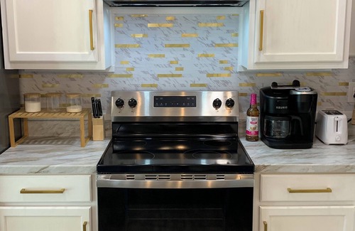 Tuscaloosa House | 1 of 3 Luxury Tiny Homes at PALMER LEGACY- “Gladys Faye“ Unit 3- blue
