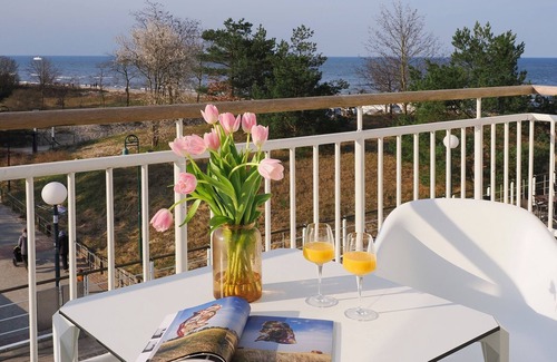 Heringsdorf Apartment | 1-room vacation apartment with balcony facing the lake