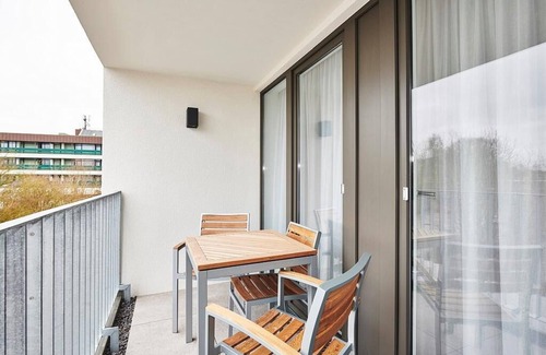 Bensersiel Apartment | 1-zimmer Apartment in Strandnähe mit Balkon und Inkl. Schwimmbad- & Saunanutzung