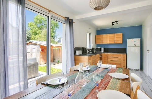 Saint-Lunaire Ski Chalet | 10 min from "la Grande plage" - 3* house for 6