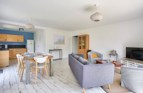 Saint-Lunaire Ski Chalet | 10 min from "la Grande plage" - 3* house for 6