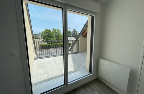 Le Rosais-La Flourie Apartment | 10 minutes from the sea! Studio with parking in St Malo!