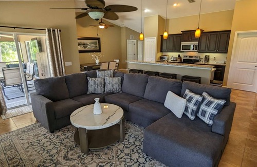 Englewood East House | 10 Minutes to Beach Bliss, with Heated Privet Poolside Haven!