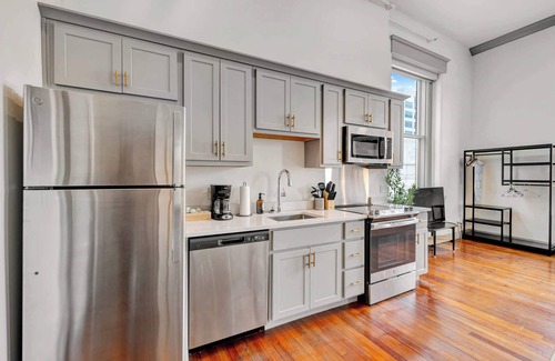 Downtown Louisville Apartment | 10-Unit Cozy Loft w Free Parking | Med District
