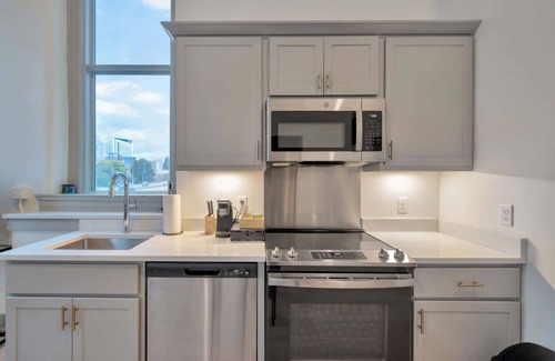 Downtown Louisville Apartment | 10-Unit Cozy Loft w/Free Parking | Med District