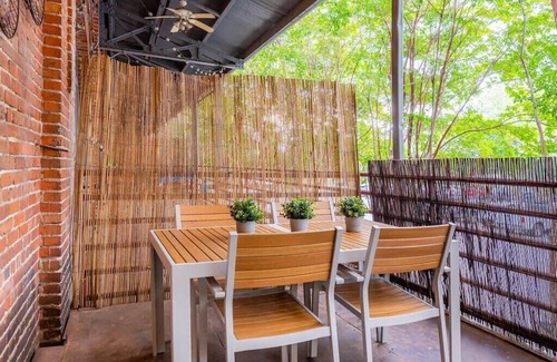 Downtown Apartment | 100 Year-Old Historic Brick 2BR Loft -Large Patio1