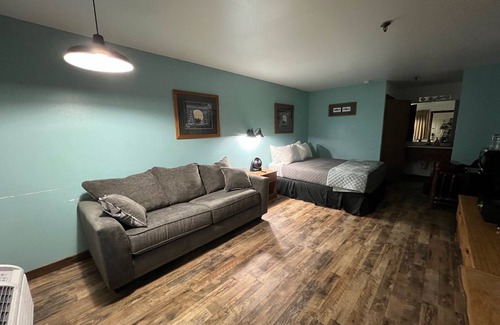 Branson Apartment | 110 - Come in and cozy up! Next to SDC 1st Floor!