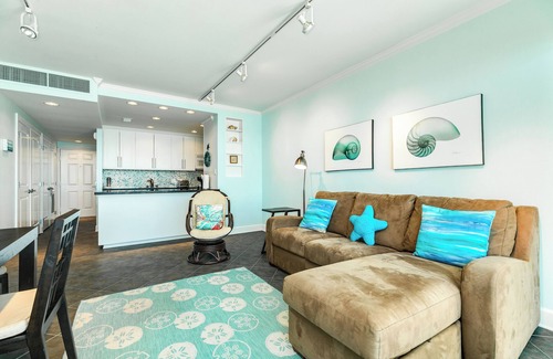 Galveston Condo | 1107 Seashell Dreams Beachfront Escape