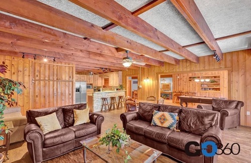 Ruidoso Cabin | 12 GUESTS, JACUZZI ,GAME ROOM, DECK, 🗻VIEWS
