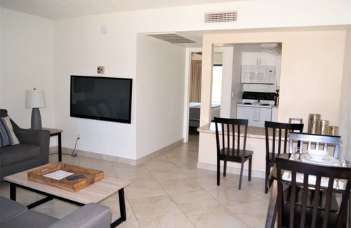 South Scottsdale Apartment | 120 Living in Ultimate Comfort | Pool, Lounge & Full Kitchen Suite!