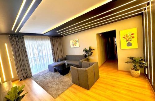 Madinaty Apartment | 124-3-43 · Hidden Gem Madinaty+5GWifi&Stunning Patio+ (VIEW)